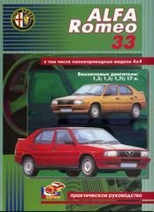 Alfa Romeo 33 c 1983 бензин Книга по ремонту и техническому обслуживанию 