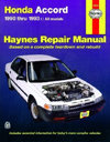Honda Accord 1990 thru 1993. Haynes. Англ. яз.