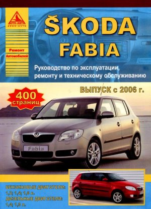 Skoda Fabia с 2006 бензин / дизель Инструкция по ремонту и техническому обслуживанию 