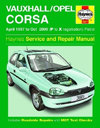 Vauxhall/Opel Corsa April 1997 to October 2000 (P to X registration) . Haynes. Англ. яз.