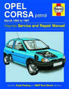 Opel Corsa March 1993 to 1997. Haynes. Англ. яз.