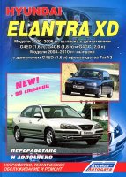 Hyundai Elantra XD / TagAZ Elantra с 2000-2006 и с 2008-2010 бензин Мануал по ремонту и техническому обслуживанию