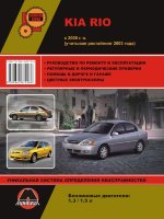 Kia Rio с 2000 и с 2003 бензин Книга по ремонту и эксплуатации
