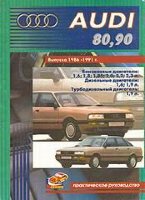 Audi 80 / 90 c 1986-1991 бензин / дизель Мануал по ремонту и техническому обслуживанию