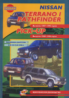 Nissan Terrano / Pathfinder / Pick-Up c 1987-1995 и с 1980-1996 бензин Книга по ремонту и техническому обслуживанию