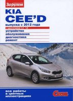 Kia Ceed с 2012 бензин Книга по ремонту и техническому обслуживанию