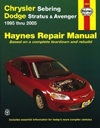 Chrysler Sebring, Dodge Stratus &amp; Avenger 1995 thru 2005. Haynes. Англ. яз. 