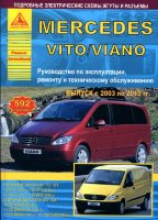 Mercedes-Benz Vito / Viano с 2003-2010 бензин / дизель Мануал по ремонту и эксплуатации