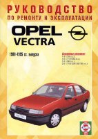 Opel Vectra с 1988-1995 бензин Пособие по ремонту и эксплуатации