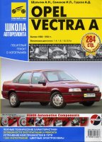 Opel Vectra с 1988-1995 бензин Инструкция по ремонту и техническому обслуживанию