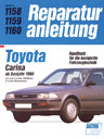 Toyota Carina ab Baujahr 1988. Bucheli Verlag. Нем. яз.
