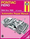 Pontiac Fiero 1984 thru 1988. Haynes. Англ. яз.