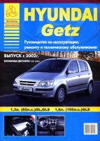 Hyundai Getz с 2002 бензин Книга по ремонту и техническому обслуживанию