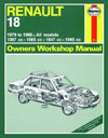 Renault 18 1979 to 1986. Haynes. Англ. Яз. 