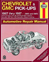 Chevrolet & GMC Pick-ups 1967 thru 1987. Haynes. Англ. яз.