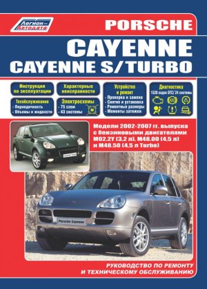 Porsche Cayenne / Cayenne S / Turbo с 2002-2007 бензин Инструкция по ремонту и эксплуатации 