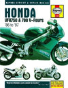 Honda VER750 & 700 V-Fours 1986 to 1997. Haynes. Англ. яз.