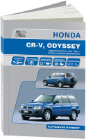 Honda CR-V / Odyssey с 1995-2000 бензин Мануал по ремонту и техническому обслуживанию