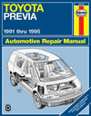 Toyota Previa 1991-1995. Haynes. Англ. яз.
