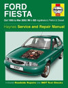 Ford Fiesta October 1995 to March 2002 (N to 02 registration) . Haynes. Англ. яз.