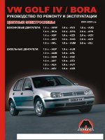 Volkswagen Golf / Bora с 2001–2003 бензин / дизель Инструкция по ремонту и техническому обслуживанию