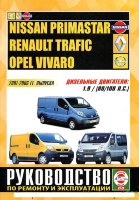 Renault Trafic / Nissan Primastar / Opel Vivaro с 2001-2006 дизель Пособие по ремонту и техническому обслуживанию